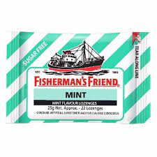 FISHERMEN`S FRIEND LOZENGES MINT 25G