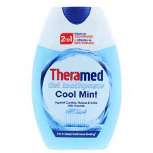 THERAMED 2IN1 GEL TOOTHPASTE & MOUTHWASH COOLMINT 75ML