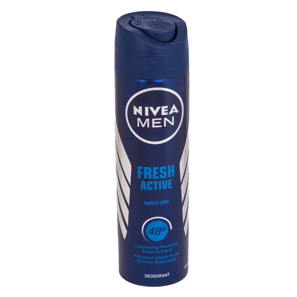 NIVEA DEO SPRAY (MEN FRESH ACTIVE) 150ML