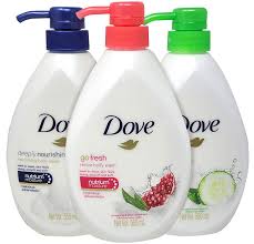 DOVE SHOWER BODY WASH 550ML
