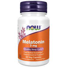 NOW MELATONIN 3MG 60''''S