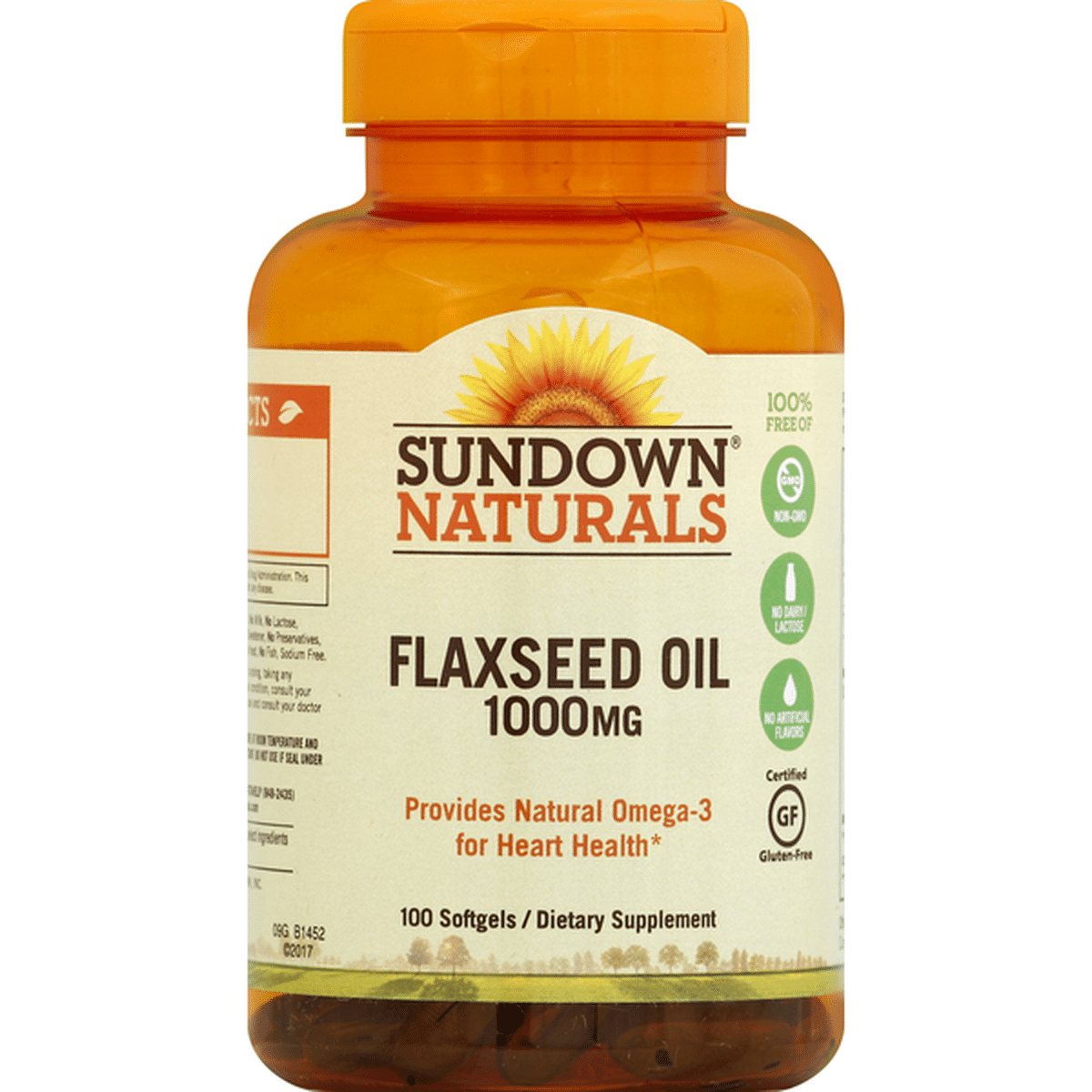 SUNDOWN FLAXSEED OIL 1000MG 100`S