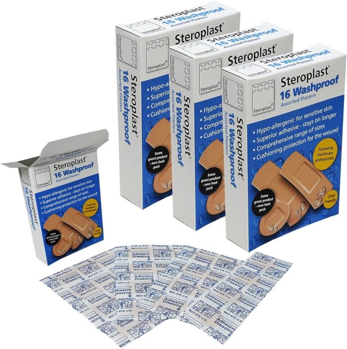 STEROPLAST PLASTERS 16'S
