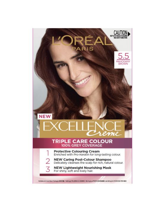 LOREAL HAIR COLOR EXCELLENCE MAH/BROWN