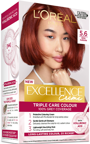 LOREAL HAIR COLOR EXCELLENCE RICH AUBURN