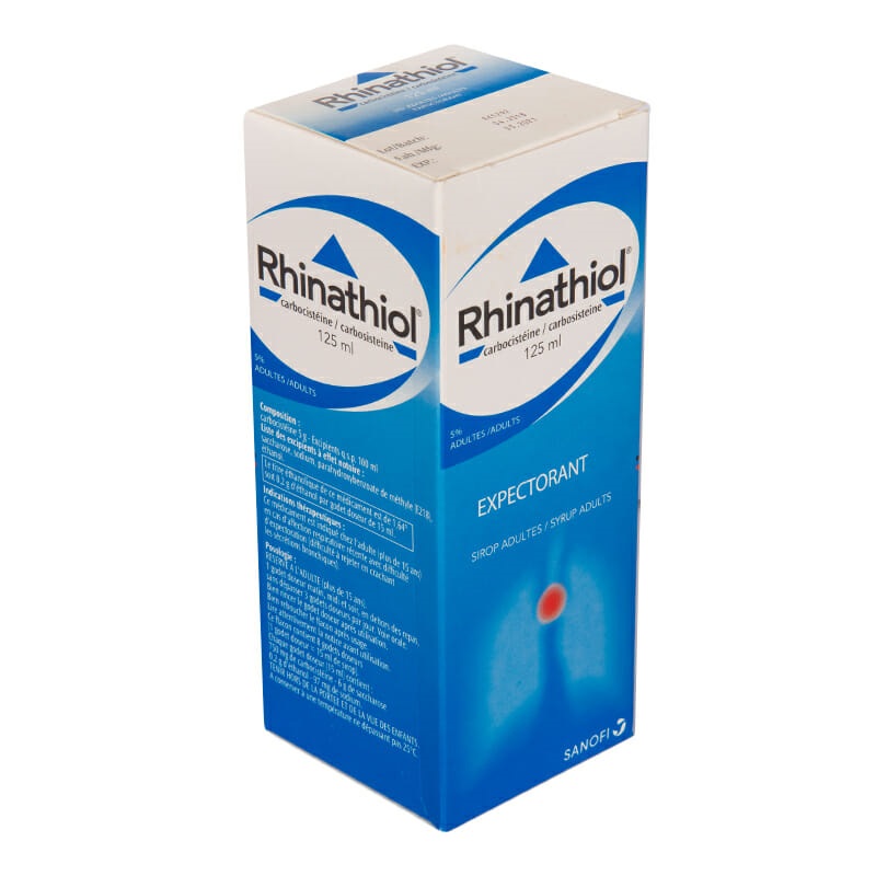 RHINATHIOL ADULT SYRUP 125ML