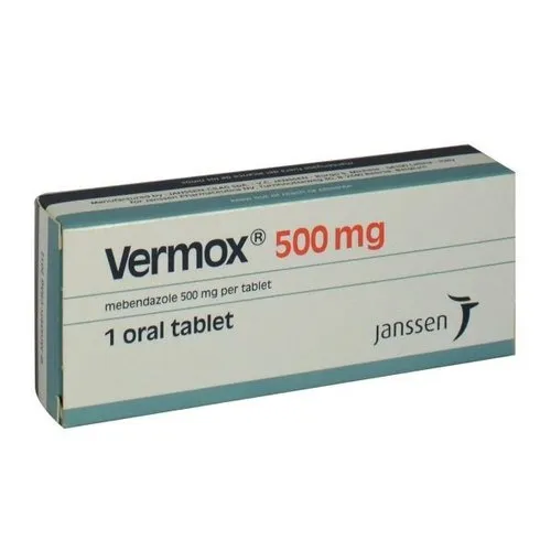 VERMOX 100MG TABS 1X6'S