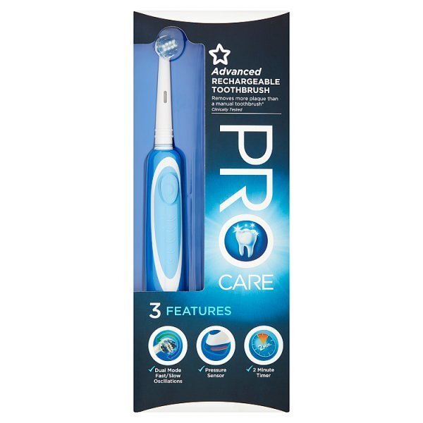 PRO CARE ADVANCED ELECTRIC TOOTHBRUSH BLUE