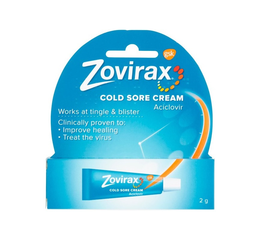 ZOVIRAX COLD SORE CREAM 2G