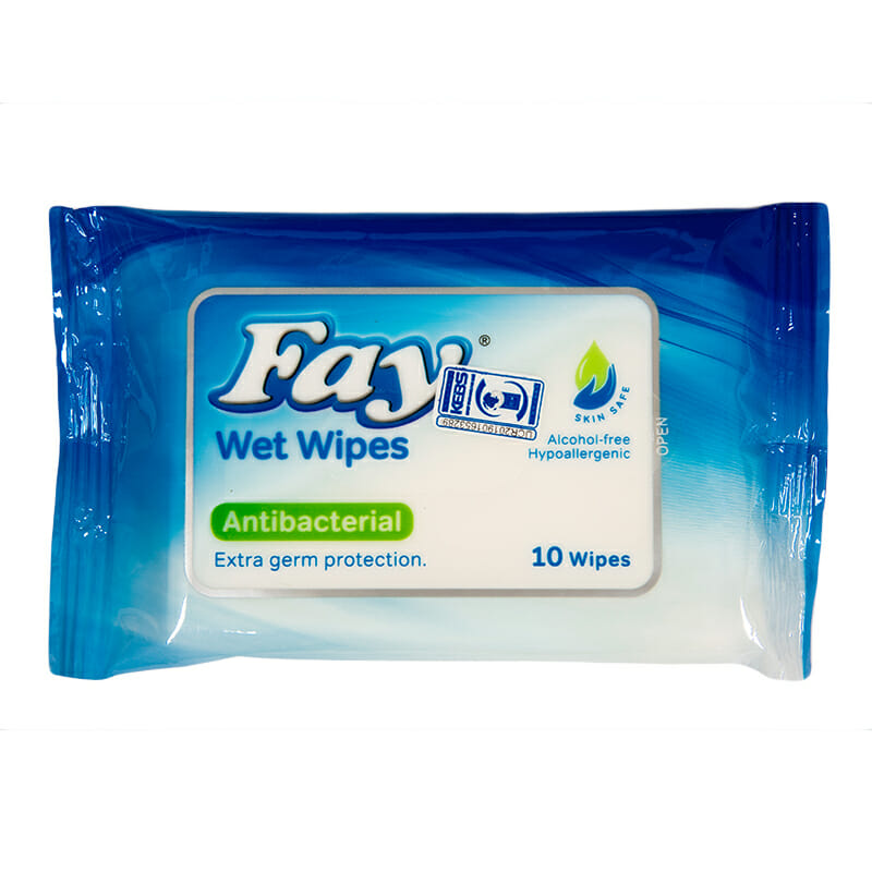 FAY ANTIBACTERIAL WET WIPES MedMarket