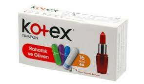 KOTEX TAMPONS MINI 16`S - MedMarket